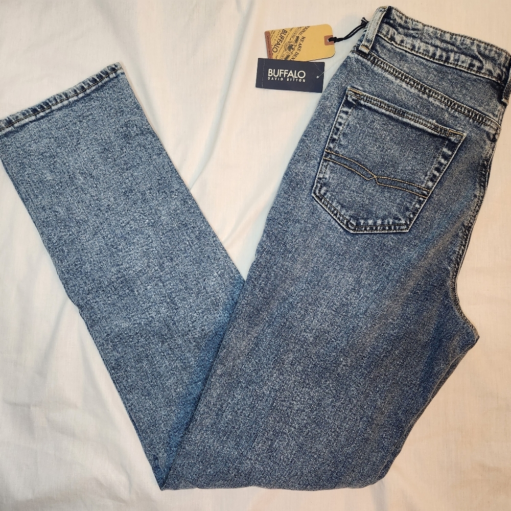 BUFFALO Jeans NWT David Bitton High Rise Straight Jayden BL15815 size 27
